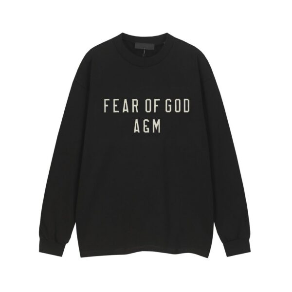 Essentials A&M Logo Long Sleeve Tee Black OKZY20261513