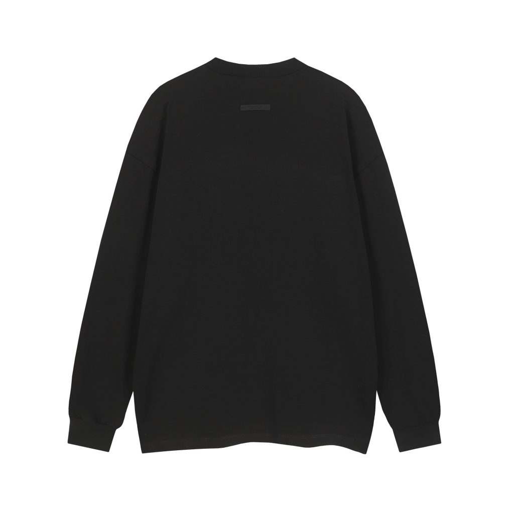Essentials A&M Logo Long Sleeve Tee Black OKZY20261513
