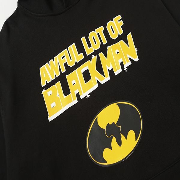 Cough Syrup Batman Graphic Hoodie Black OKZY20261549