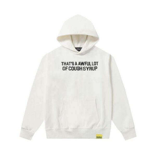 Cough Syrup Text Logo Hoodie Off White OKZY20261554