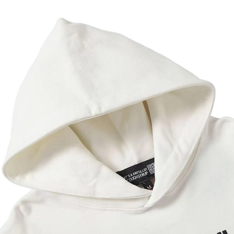 Cough Syrup Text Logo Hoodie Off White OKZY20261554