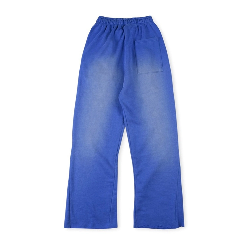 Hellstar Blue Flame Logo Flare Sweatpants OKZY2026155