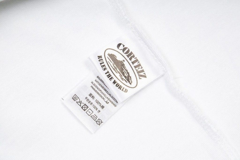 Corteiz Arch Logo Long Sleeve Tee White OKZY20261563