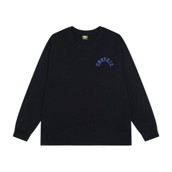 Corteiz Arch Logo Long Sleeve Tee Black OKZY20261565