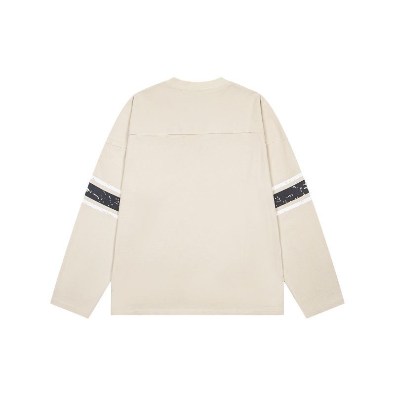 Corteiz Athletics Panther Long Sleeve Tee Beige OKZY20261567