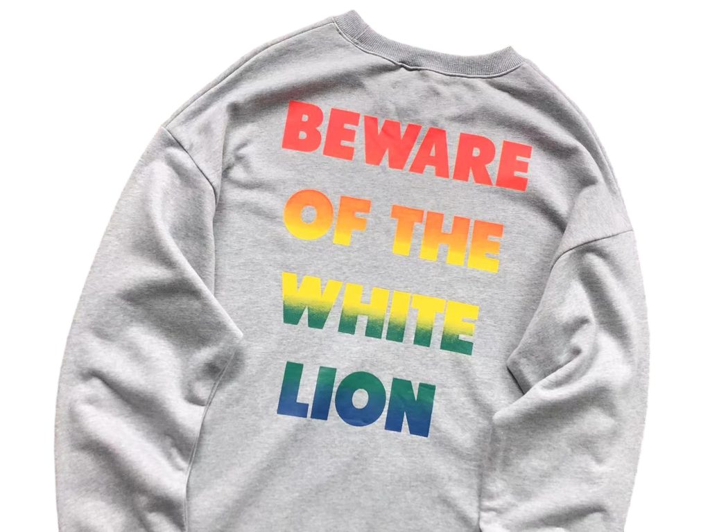 Denim Tears 1619 Tears Of Crewneck Sweatshirt Heather Grey OKZY20261594