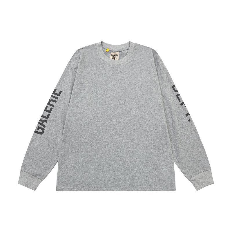 Gallery Dept Galerie Dept Sleeve Print Long Sleeve Tee Heather Grey OKZY20261601