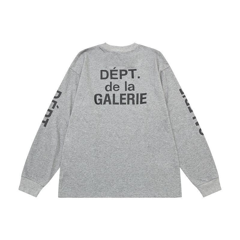 Gallery Dept Galerie Dept Sleeve Print Long Sleeve Tee Heather Grey OKZY20261601