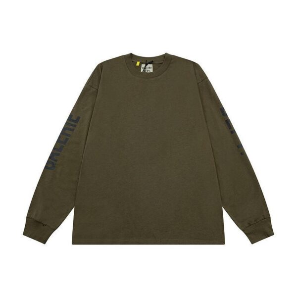 Gallery Dept Galerie Dept Sleeve Print Long Sleeve Tee Olive OKZY20261603