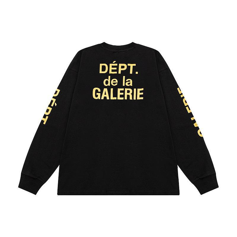 Gallery Dept Galerie Dept Sleeve Print Long Sleeve Tee Black OKZY20261604