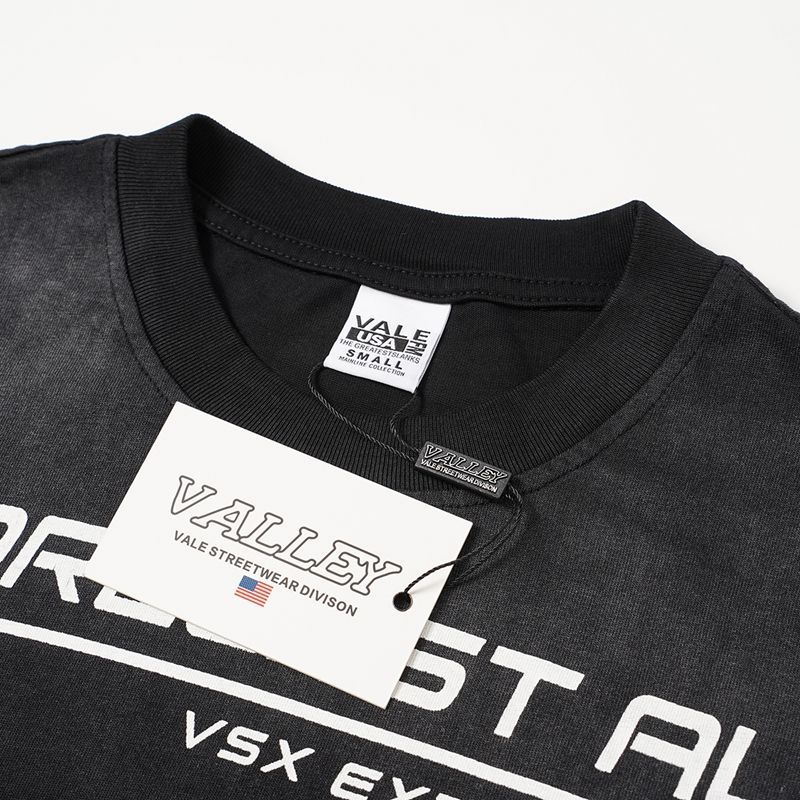 Vale Forever Valley Dreams US Map Weather Forecast Long Sleeve Tee Black OKZY20261627