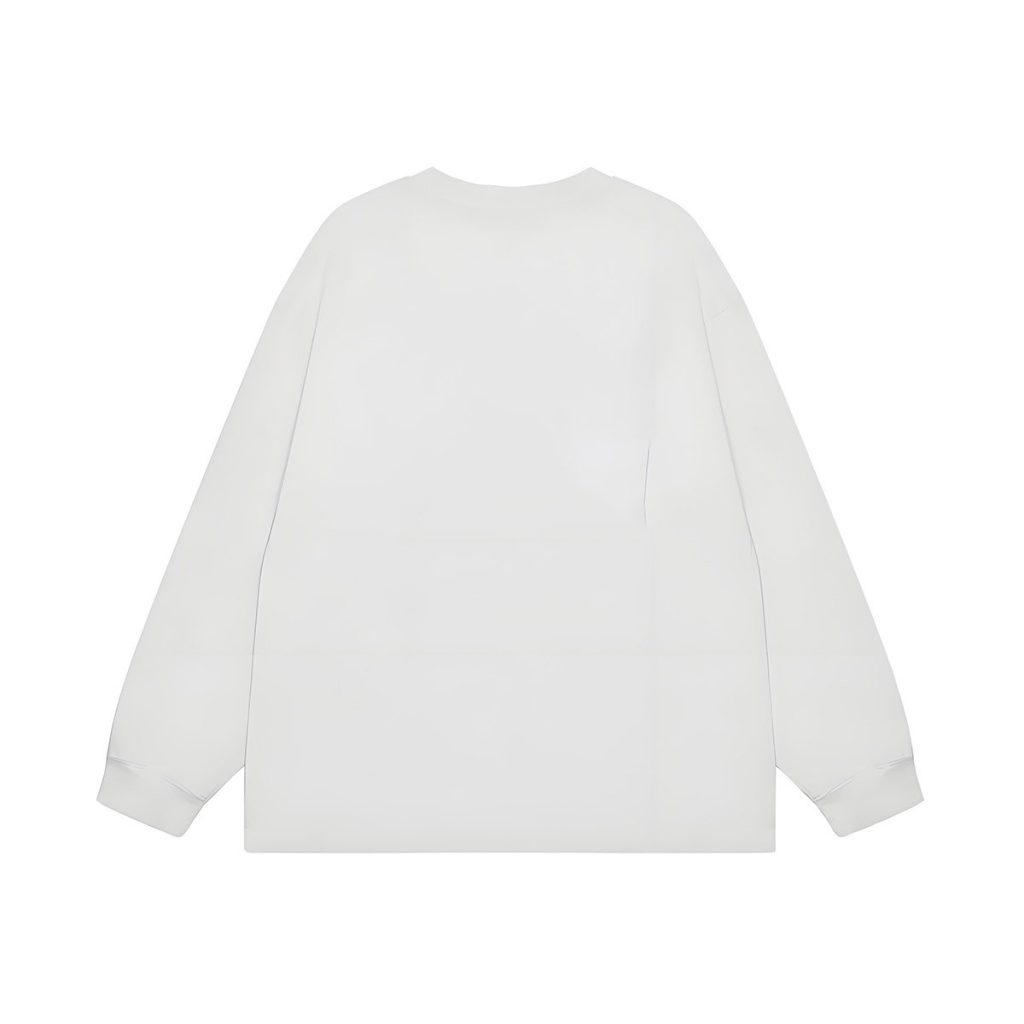 Nike Small Chest Logo Long Sleeve Tee White OKZY20261639