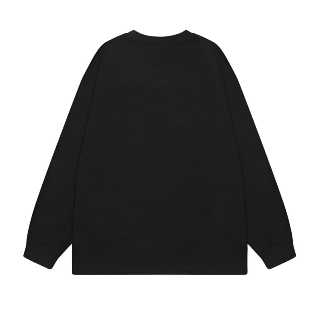 Nike Small Chest Embroidered Logo Long Sleeve Tee Black OKZY20261642