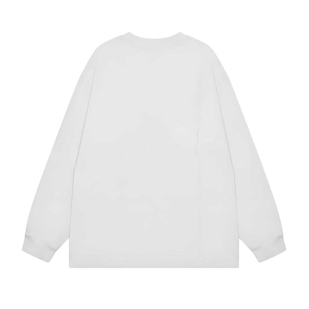 Nike Small Chest Embroidered Logo Long Sleeve Tee White OKZY20261643