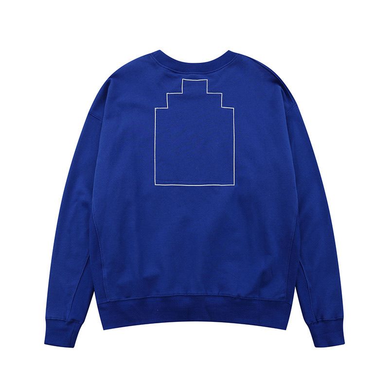 Cav Empt Mini Portrait Collage Crewneck Sweatshirt Blue OKZY20261647