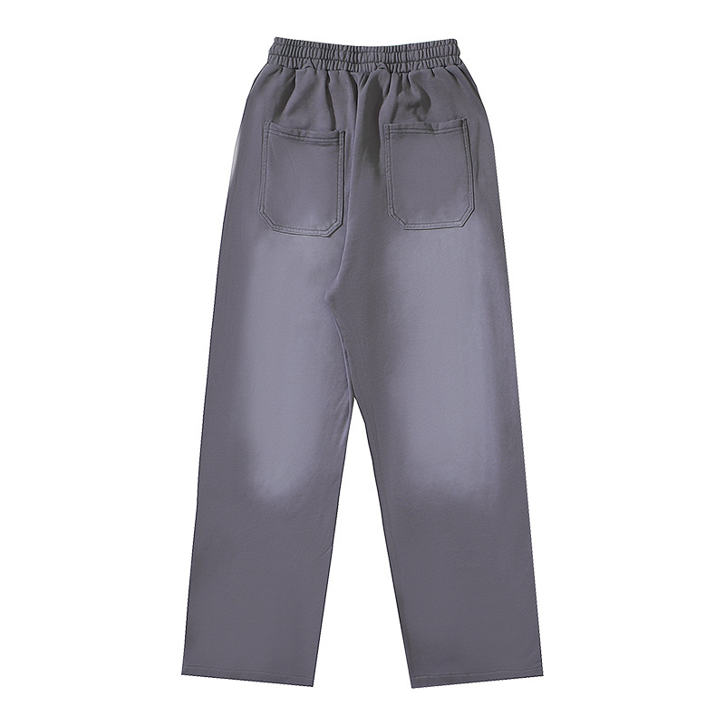 Hellstar Grey Side Button Straight Sweatpants OKZY2026164