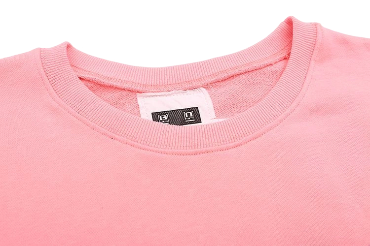 Cav Empt Letter Logo Embroidery Crewneck Sweatshirt Pink OKZY20261650