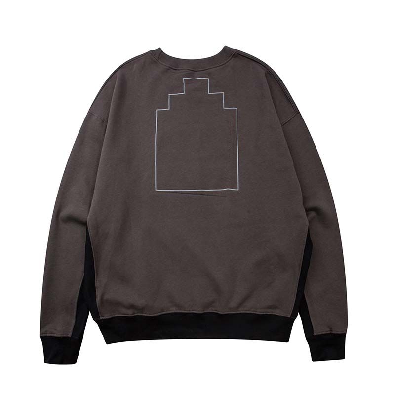 Cav Empt Hand Circuit Graphic Crewneck Sweatshirt Dark Grey OKZY20261651