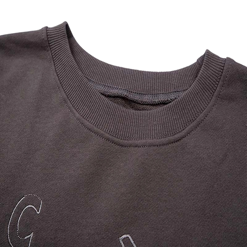 Cav Empt Hand Circuit Graphic Crewneck Sweatshirt Dark Grey OKZY20261651
