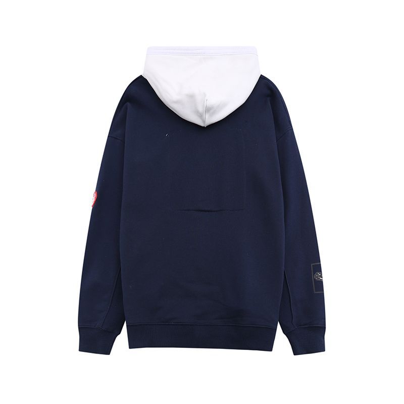Cav Empt Two Tone Full Zip Hoodie Navy White OKZY20261657