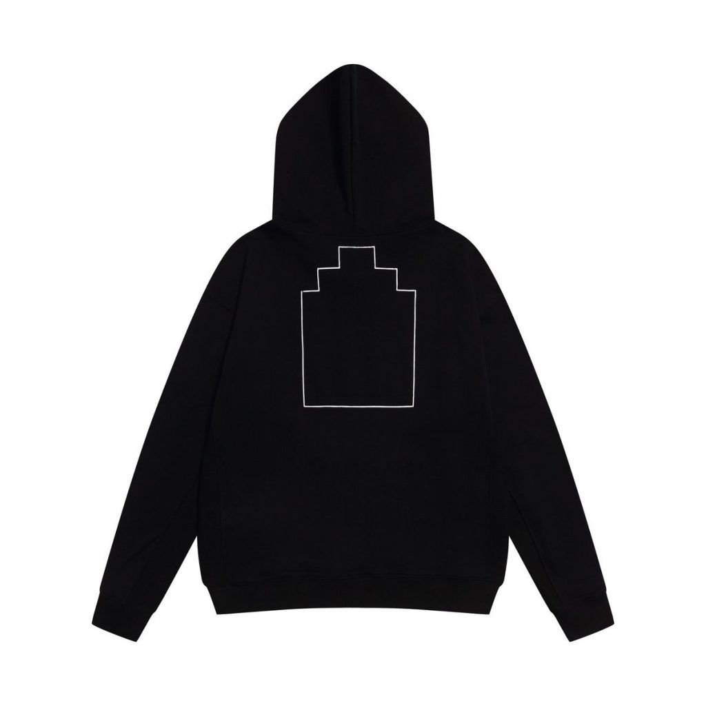 Cav Empt Building Portrait Graphic Hoodie Black OKZY20261658