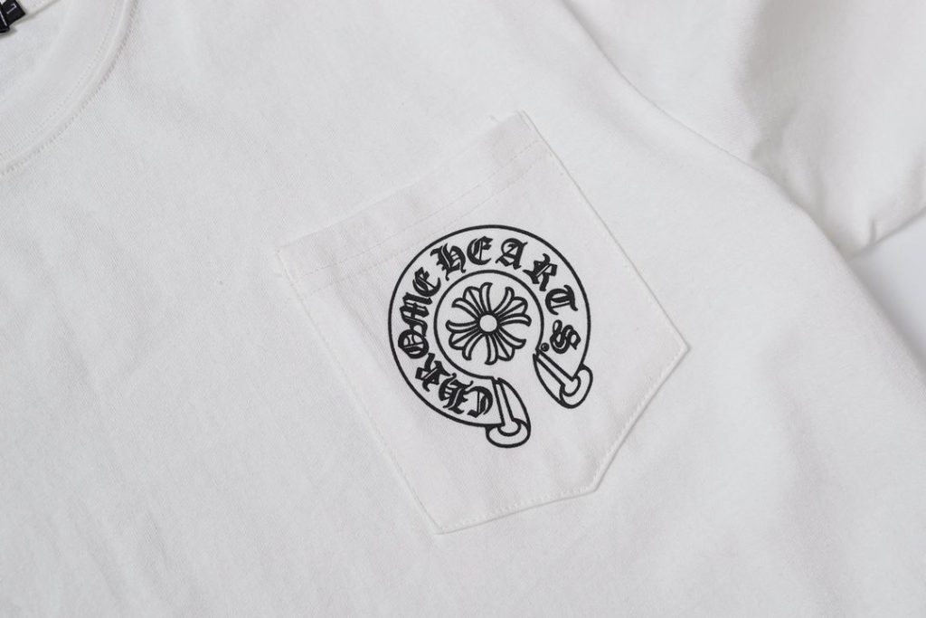 Chrome Hearts Multi Color Circle Logo Long Sleeve Tee White OKZY20261669