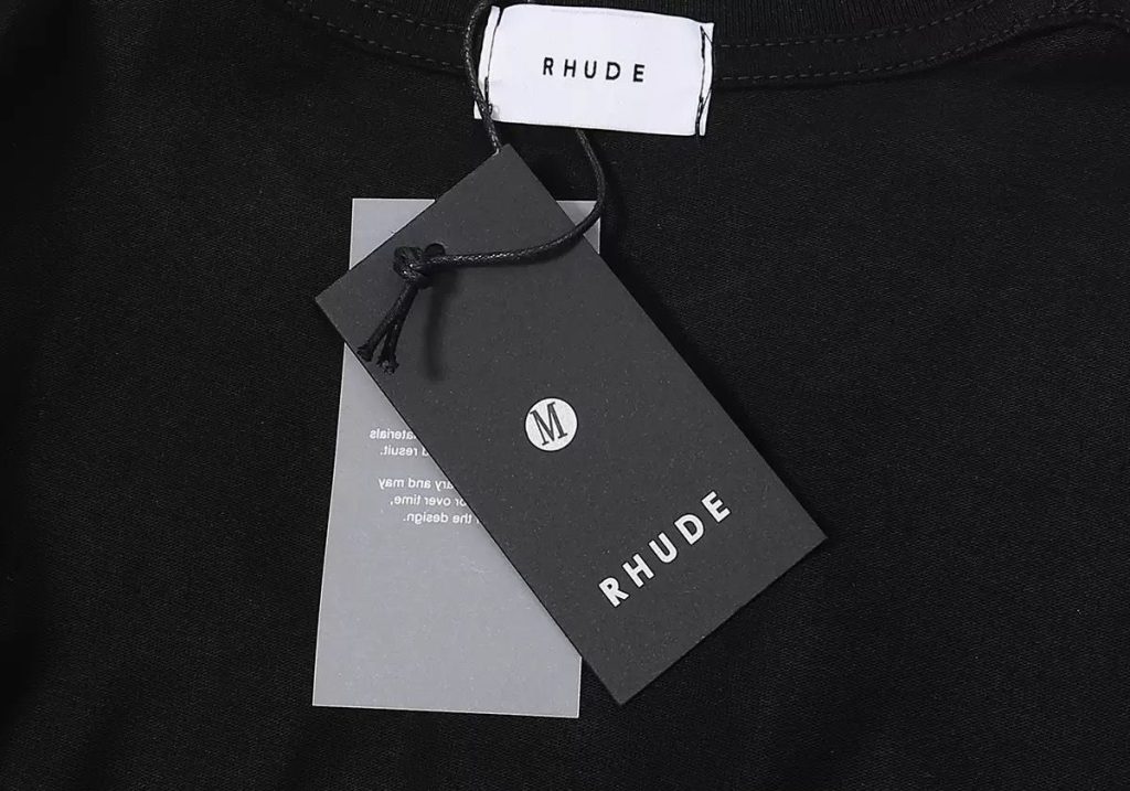 Rhude Oxford University Crest Crewneck Sweatshirt Black OKZY20261696