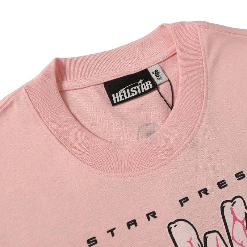 Hellstar Brainwashed World Tour Long Sleeve Tee Pink OKZY20261706