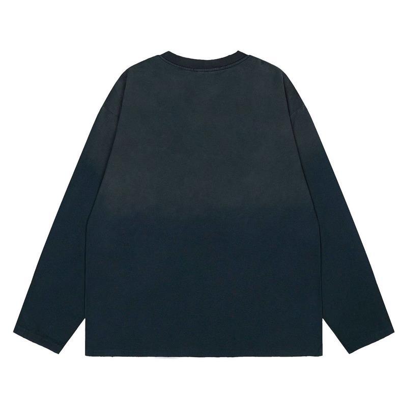 Acne Studios Stockholm 1996 Gradient Long Sleeve Tee Dark Green OKZY20261718