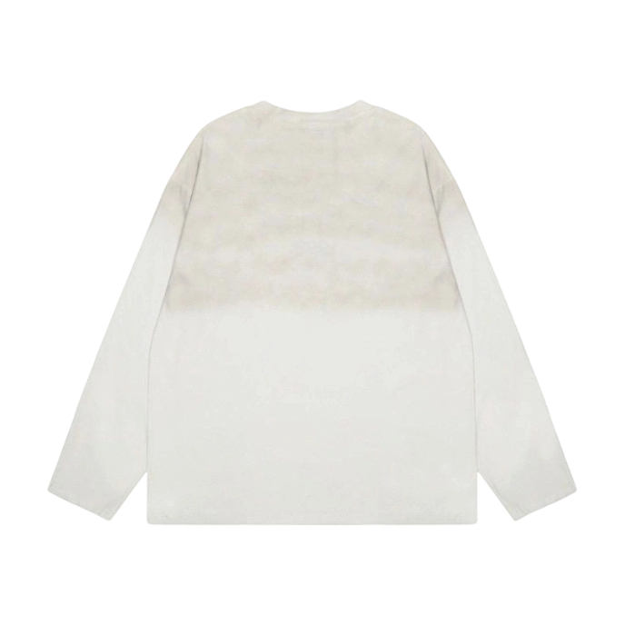 Acne Studios Stockholm 1996 Gradient Long Sleeve Tee Cream OKZY20261725