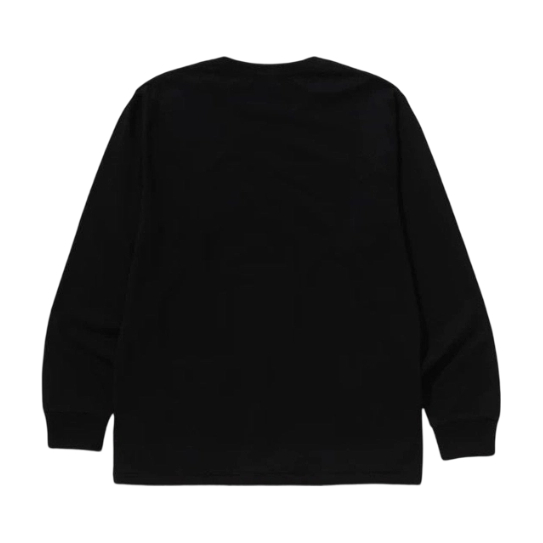 Bape Plaid Ape Head Crewneck Sweatshirt Black OKZY20261729