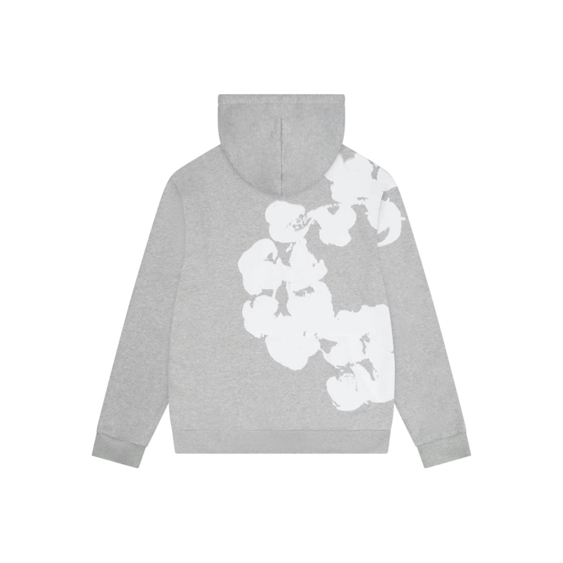 Denim Tears Cotton Wreath Hoodie Heather Grey OKZY20261735