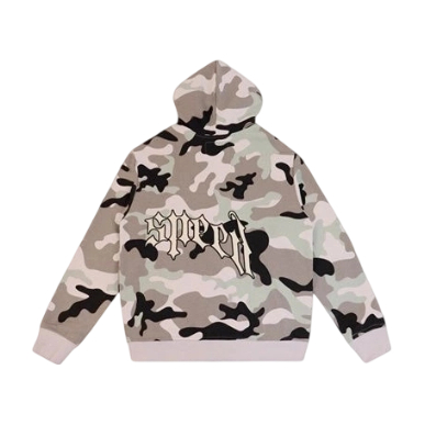 Godspeed God Speed Full Zip Hoodie Grey Camo OKZY20261740