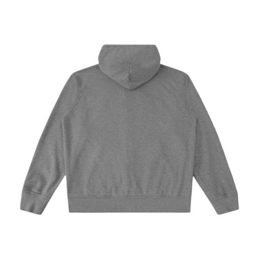 Godspeed God Speed Full Zip Hoodie Grey Studded Logo OKZY20261752