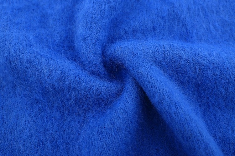 Off White Back Arrow Mohair Sweater Blue (Sweater) OKZY20261761