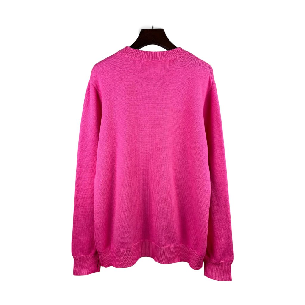 Palm Angels Abstract Palm Tree Knit Sweater Pink ( Sweater) OKZY20261766