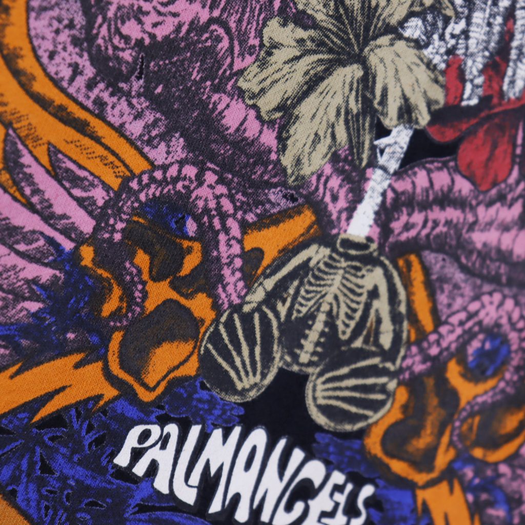 Palm Angels Vintage Poster Crewneck Sweatshirt Black OKZY20261772