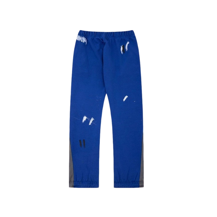 Gallery Dept Royal Blue Paint Splatter Flare Sweatpants OKZY2026181