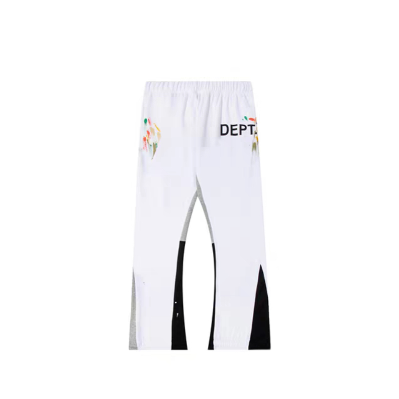Gallery Dept White DEPT Logo Flare Sweatpants OKZY2026192