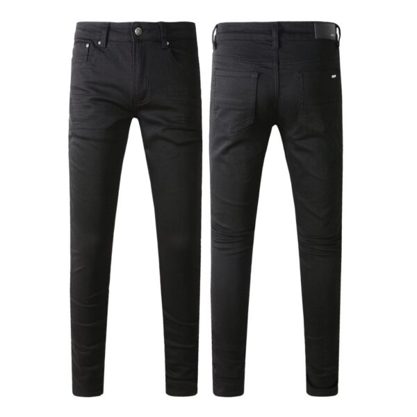 Amiri Solid Black Skinny Jeans OKZY202619
