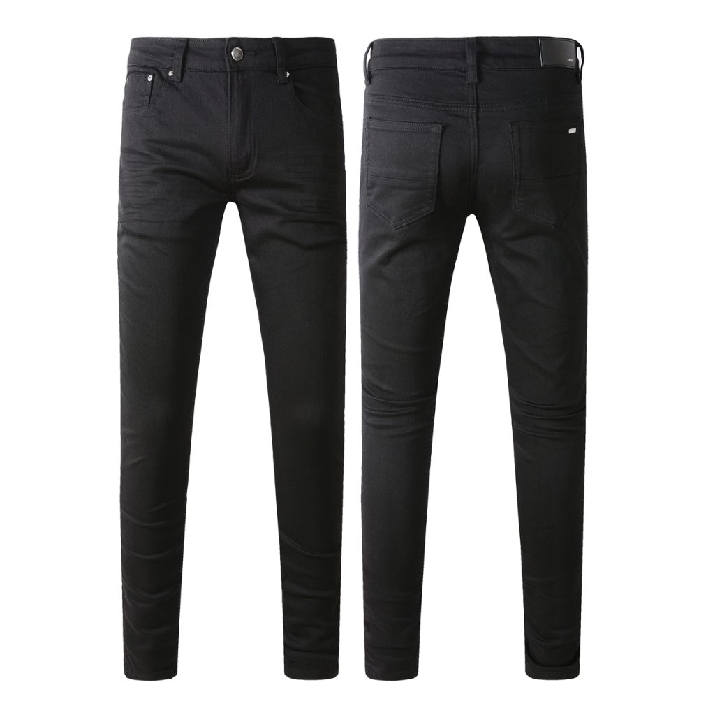 Amiri Solid Black Skinny Jeans OKZY202619