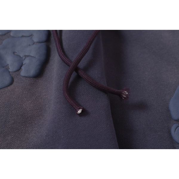 Denim Tears Bluish-purple Cotton Wreath Sweatpants OKZY2026200