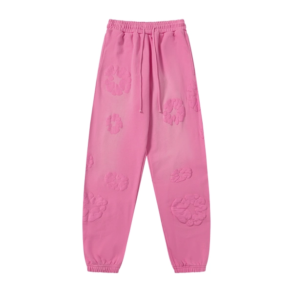 Denim Tears Hot Pink Cotton Wreath Sweatpants OKZY2026205