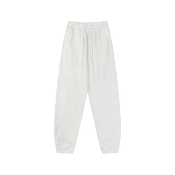 Denim Tears White 3D Wreath Sweatpants OKZY2026209