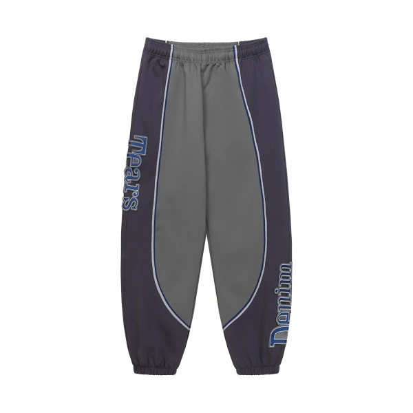 Denim Tears Grey Dark Purple Colorblock Sweatpants OKZY2026214