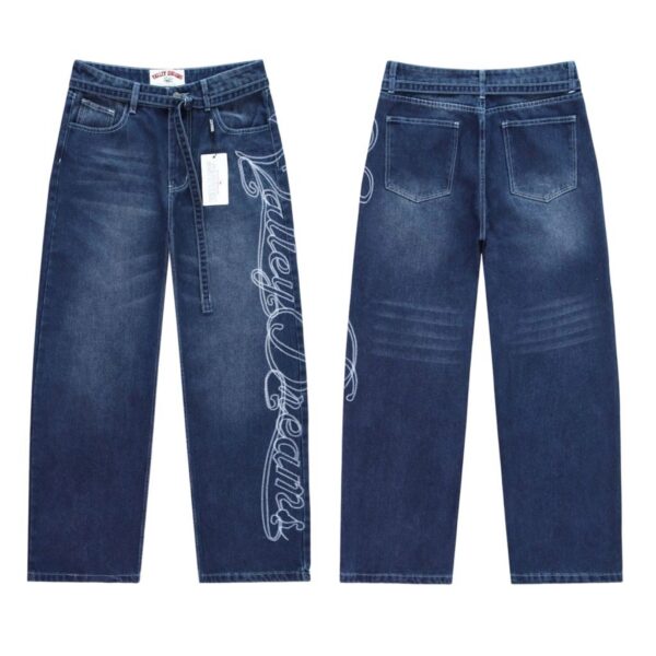 Valley Blue Side Script Jeans OKZY2026223