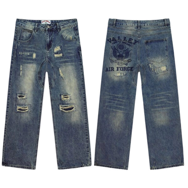 Valley Air Force Ripped Jeans OKZY2026231