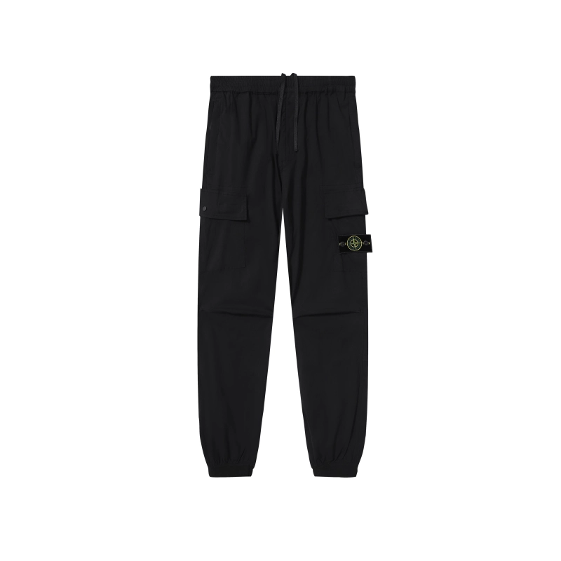 Stone Island Black Cargo Jogger OKZY2026235