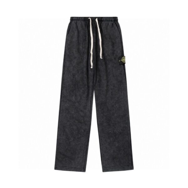 Stone Island Black Washed Sweatpants OKZY2026236