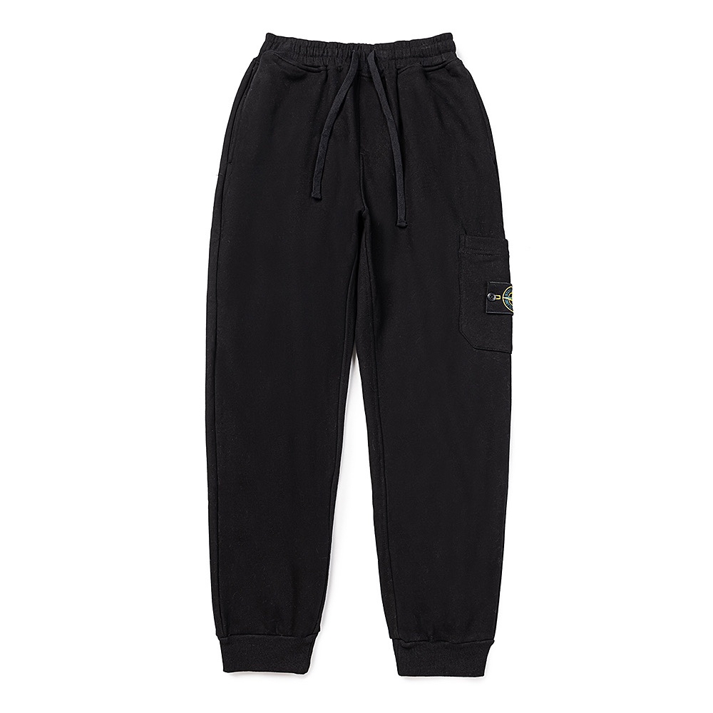 Stone Island Black Side Pocket Jogger OKZY2026246